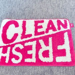 VS Pink Bath Mat